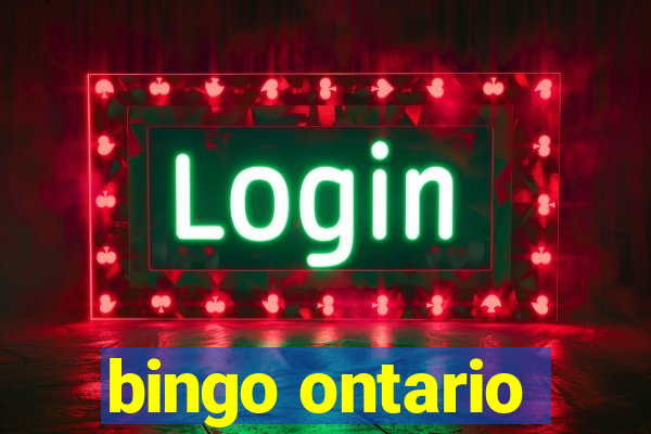 bingo ontario