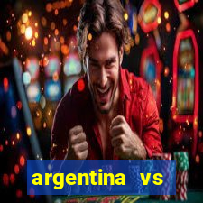 argentina vs equador onde assistir