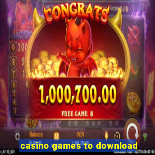 casino games to download