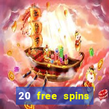 20 free spins casino room