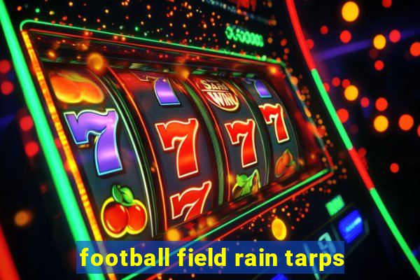 football field rain tarps