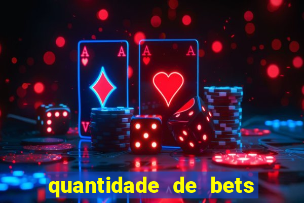 quantidade de bets no brasil