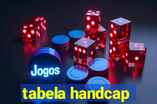 tabela handcap