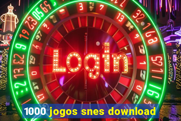 1000 jogos snes download