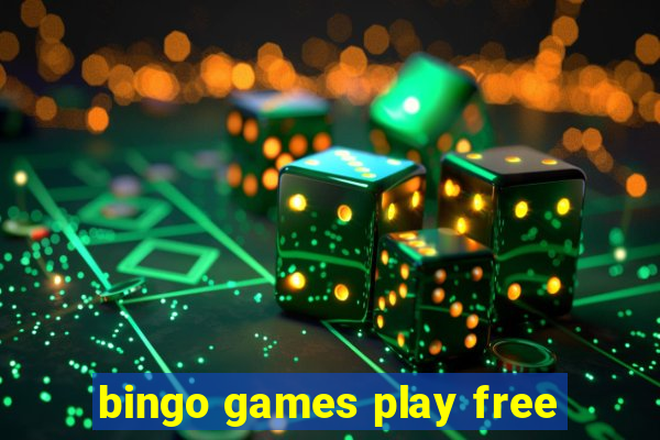 bingo games play free