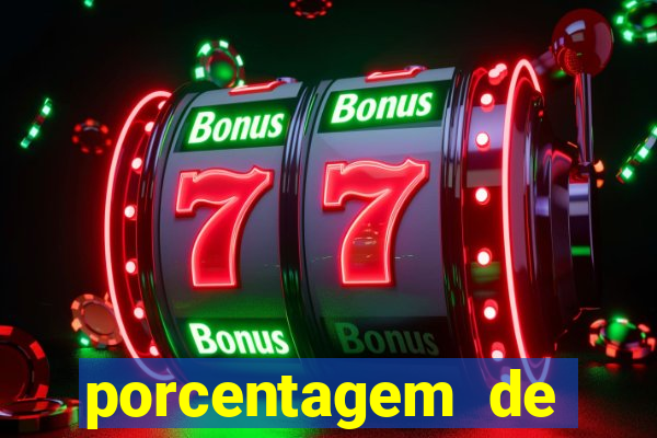 porcentagem de jogos slots pg