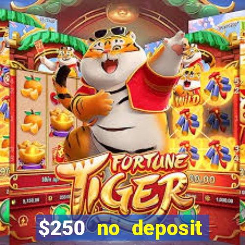 $250 no deposit bonus casino