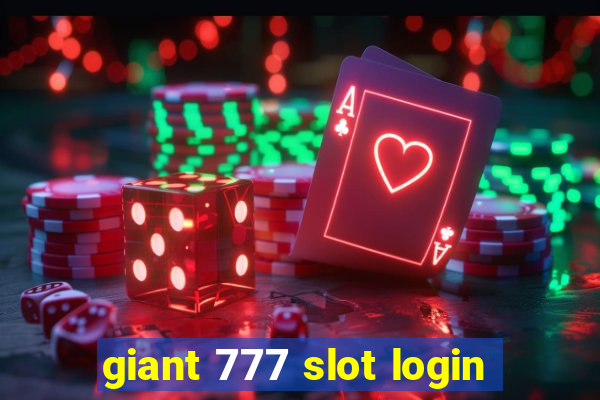 giant 777 slot login