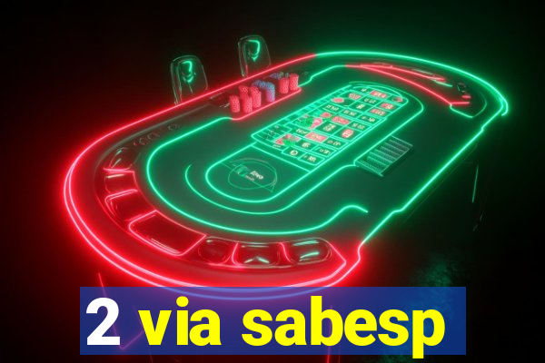 2 via sabesp