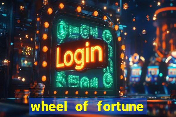 wheel of fortune slot machine