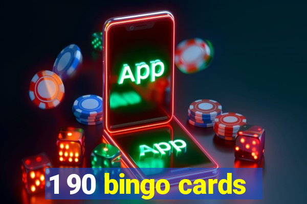 1 90 bingo cards