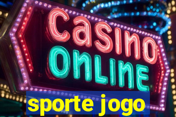 sporte jogo