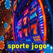 sporte jogo