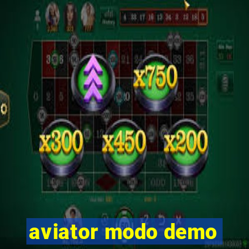 aviator modo demo