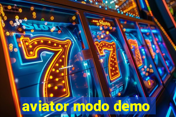 aviator modo demo