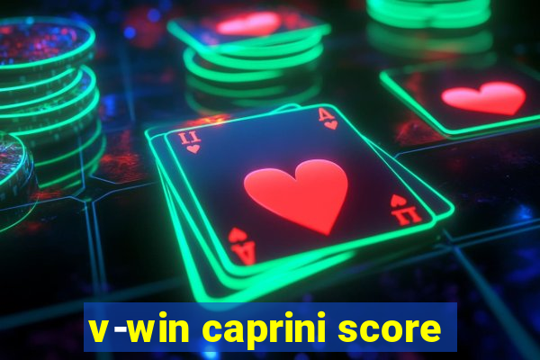 v-win caprini score