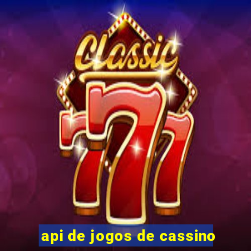 api de jogos de cassino