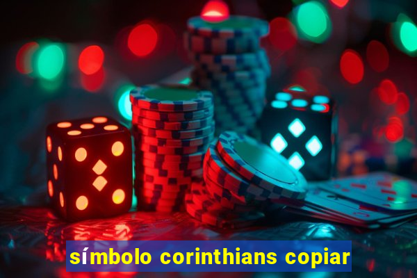 símbolo corinthians copiar