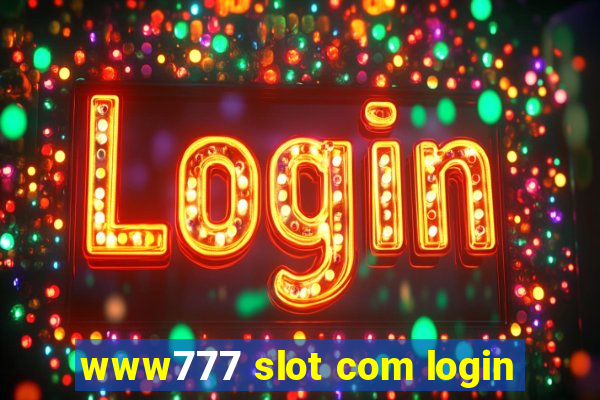 www777 slot com login