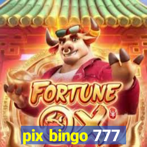 pix bingo 777