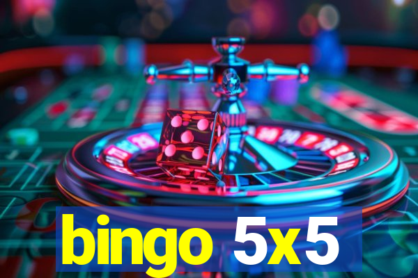 bingo 5x5