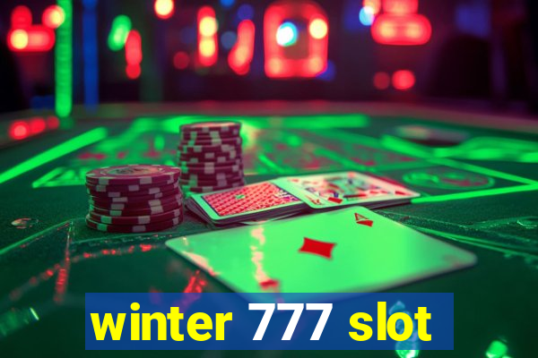 winter 777 slot