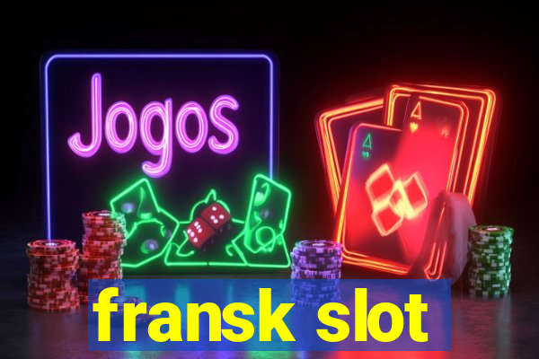 fransk slot