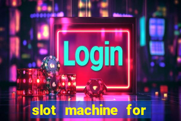 slot machine for real money