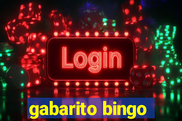 gabarito bingo