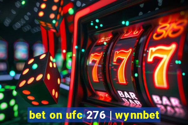 bet on ufc 276 | wynnbet