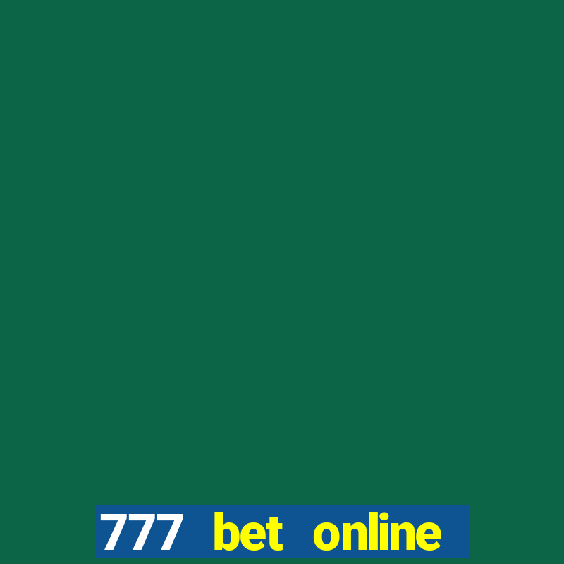 777 bet online casino login