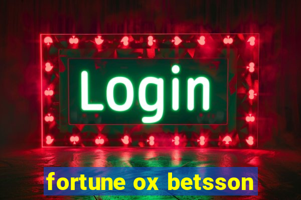 fortune ox betsson