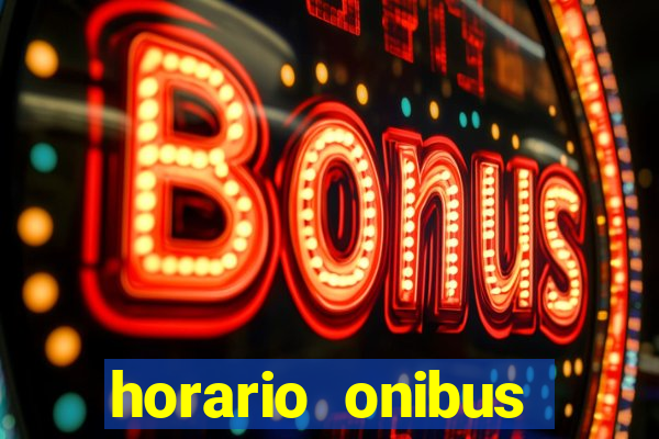 horario onibus santa amelia porto belo