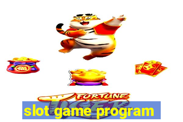 slot game program