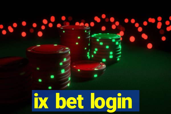 ix bet login