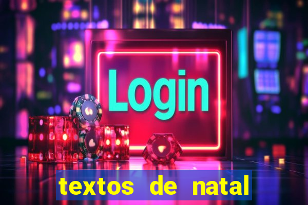 textos de natal para imprimir