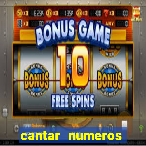 cantar numeros bingo online