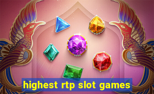 highest rtp slot games