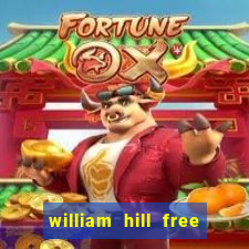 william hill free bingo codes