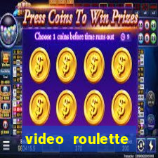 video roulette casino game