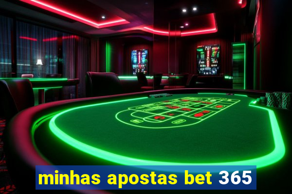 minhas apostas bet 365