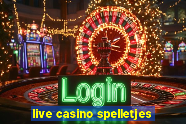 live casino spelletjes