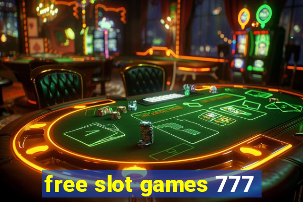 free slot games 777