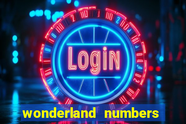 wonderland numbers wiki fandom