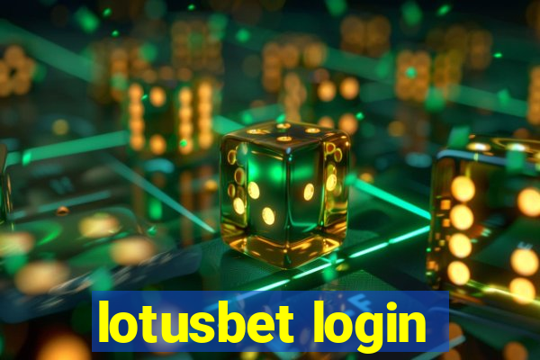 lotusbet login