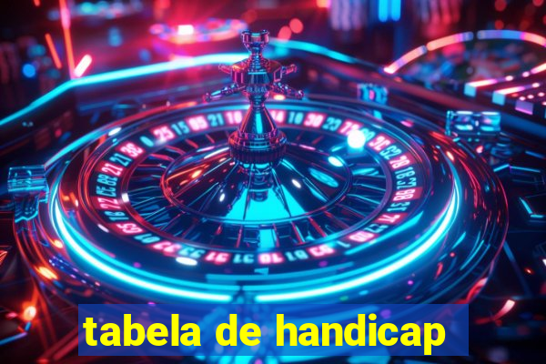 tabela de handicap