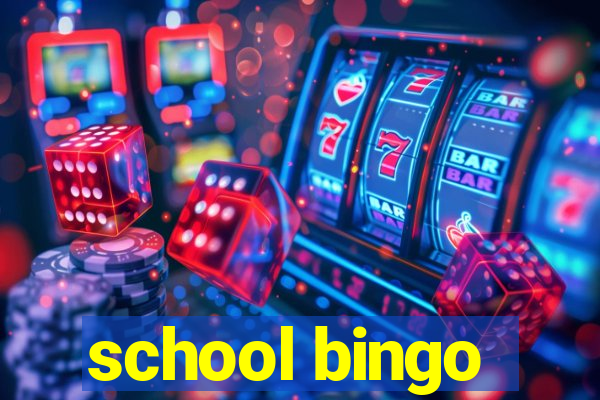 school bingo