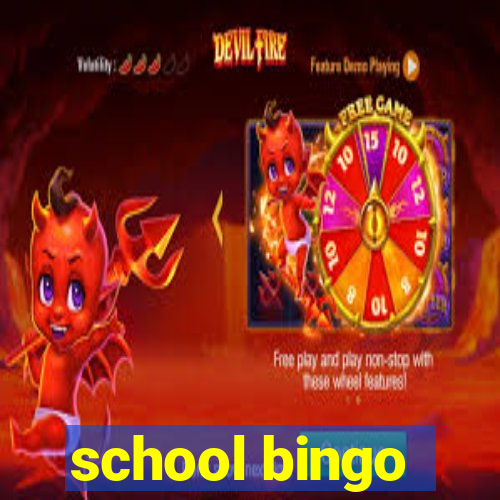 school bingo