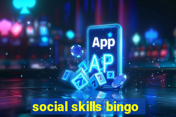 social skills bingo