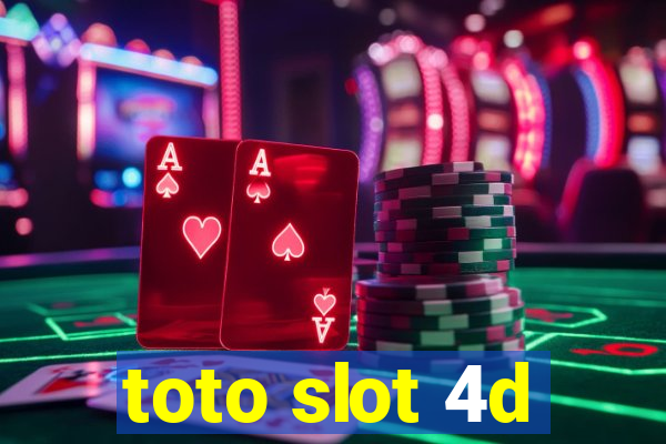 toto slot 4d